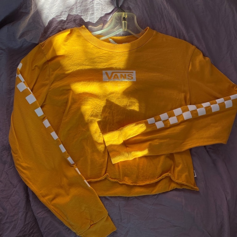 Vans cropped long sleeve t-shirt